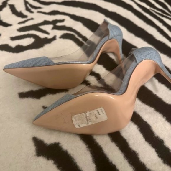 Denim GIANVITO ROSSI Pumps (10.5) - Picture 8 of 14